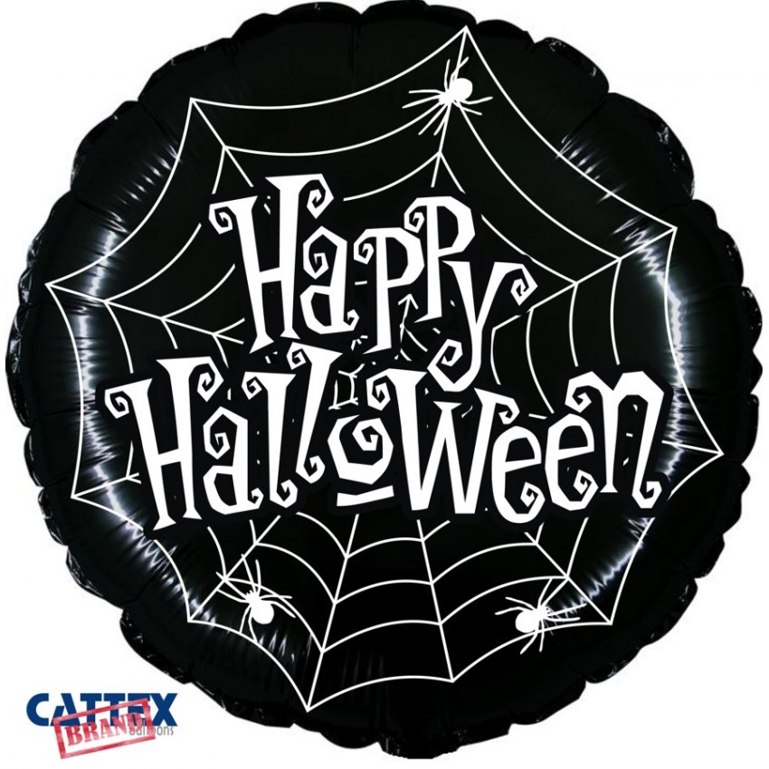 Palloncini Decorati CTX - Halloween Ragnatela (18”)